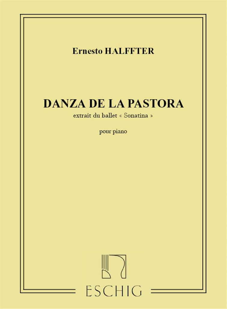 Danse De La Pastora Piano